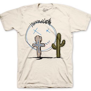 Sneaker Tees To Match Retro 1 Fragment Travis AJ1 - ST Cactus Shirt