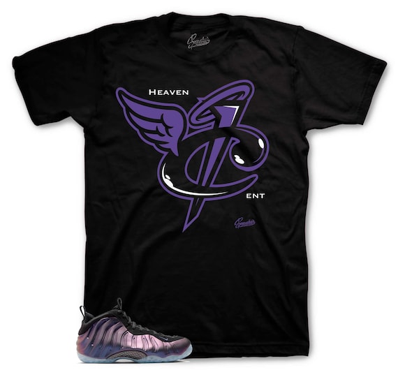 Sneaker Tees to Match Foamposite Eggplant Heaven Cent Shirt Etsy UK