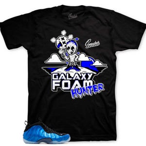 Shirts To Match Foamposite Royal International Blue - Foam Hunter Sneaker Tees