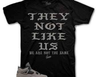 T-Shirt Matching Air Jordan 4 Cave Stone - Pour Match Avec Tes Sneakers 4s - Taille Au Choix, Coton