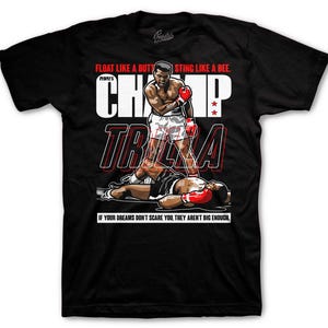 Shirts To Match Retro 4 Red Thunder Sneakers - Champ Tees