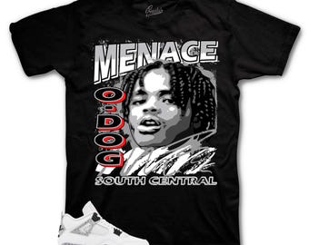 T-Shirt To Match Retro 4 White Cement - Nineties Shirt