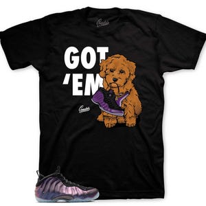 Sneaker Tees To Match Foamposite Eggplant - Copped Em Shirt