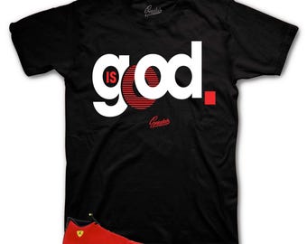 Shirts To Match Retro 14 Challenge Red AJ14 - God Sneaker Tee