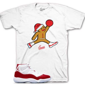 Shirts To Match Retro 11 Cherry AJ11 - Gingerair Sneaker Tees