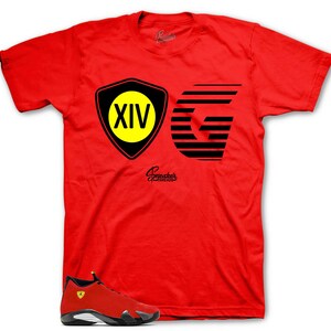 Shirts To Match Retro 14 Challenge Red AJ14 - Original Sneaker Tee