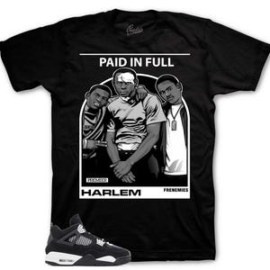 Sneaker Tees To Match Retro 4 White Thunder - Frenemies Shirt