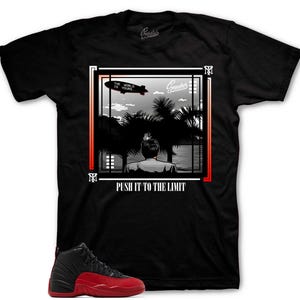 Shirt Design To Match Retro 12 Flu Game Sneakers - World Sneaker Tee