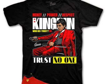 Shirts To Match Retro 14 Challenge Red AJ14 - Trust Issues Sneaker Tee