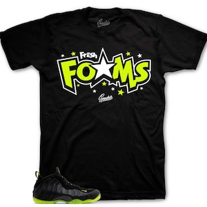 FRESH FOAMS Design To Match Foamposite Volt - Matches Black Volt Foams