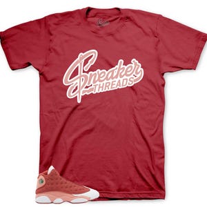 Shirts To Match Retro 13 Dune Red AJ13 - Sneaker Threads Tee