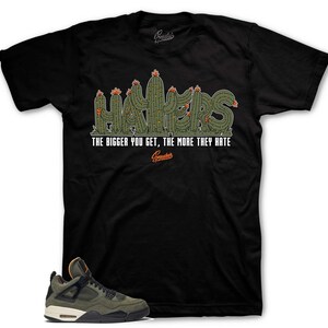 Retro 4 Deep Green Graphic T-Shirt AJ4 - Haters Sneaker Tees