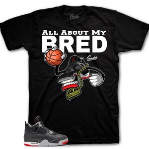 Sneaker Tees To Match Retro 4 Bred - Fly Kicks Shirt