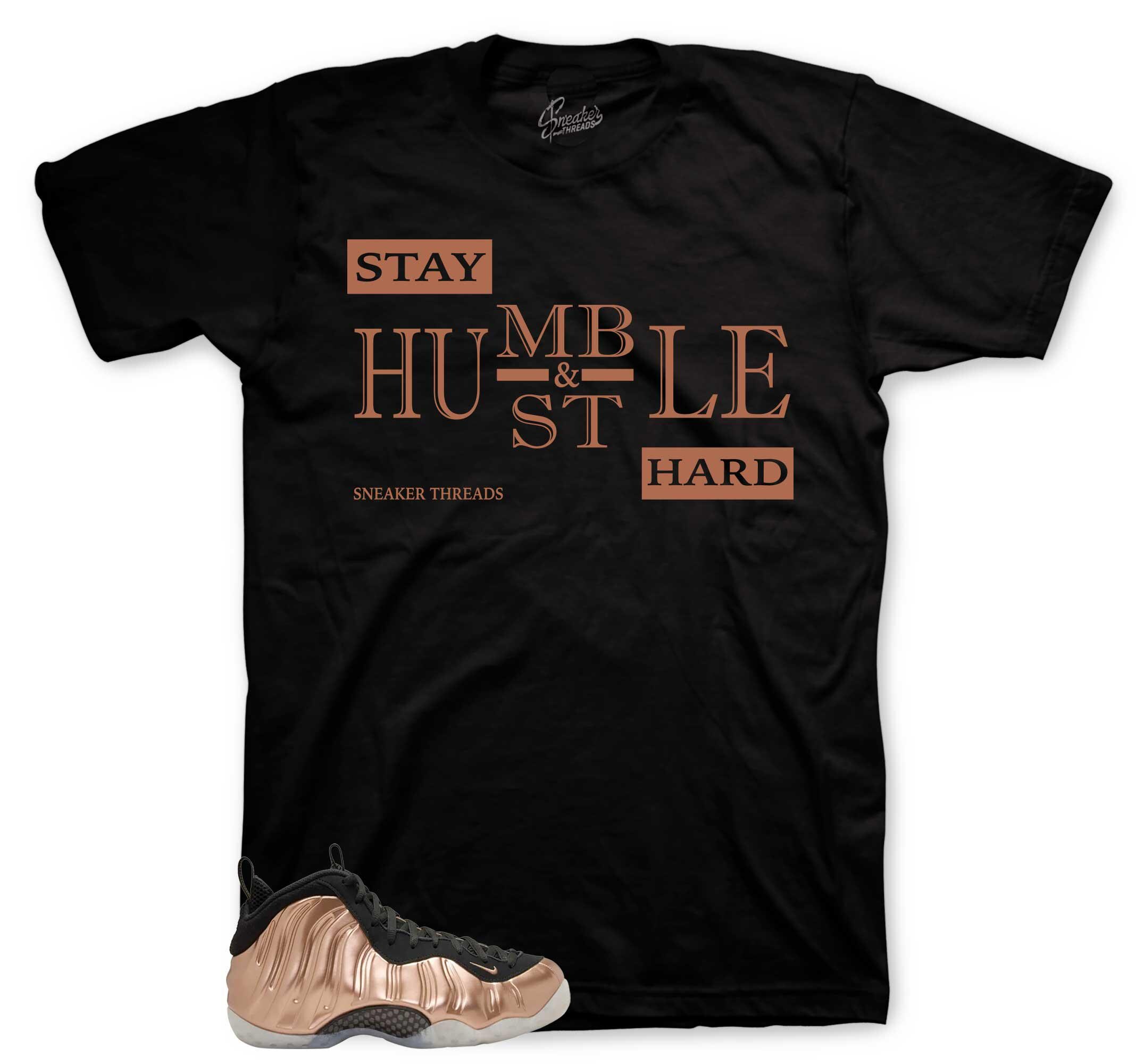 shirts to match copper foamposites
