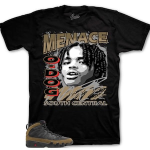 Shirts To Match Retro 9 Olive AJ9 - Nineties Sneaker Tee