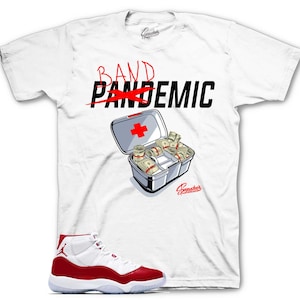 Shirts To Match Retro 11 Cherry AJ11 - Bands Sneaker Tees