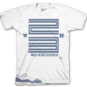 Sneaker Tees To Match Retro 11 Diffused Blue - Win 23 Shirt