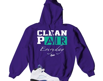 grape 5s sweatshirt