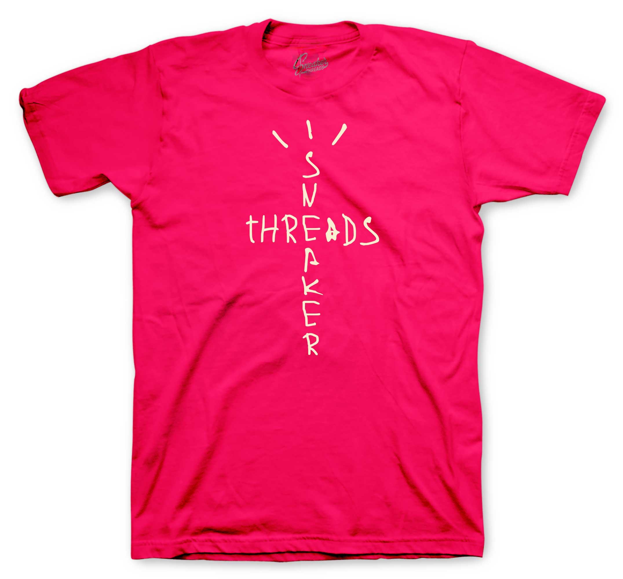 T-shirt to Match Retro 1 Tropical Pink Travis Lows - Scribble