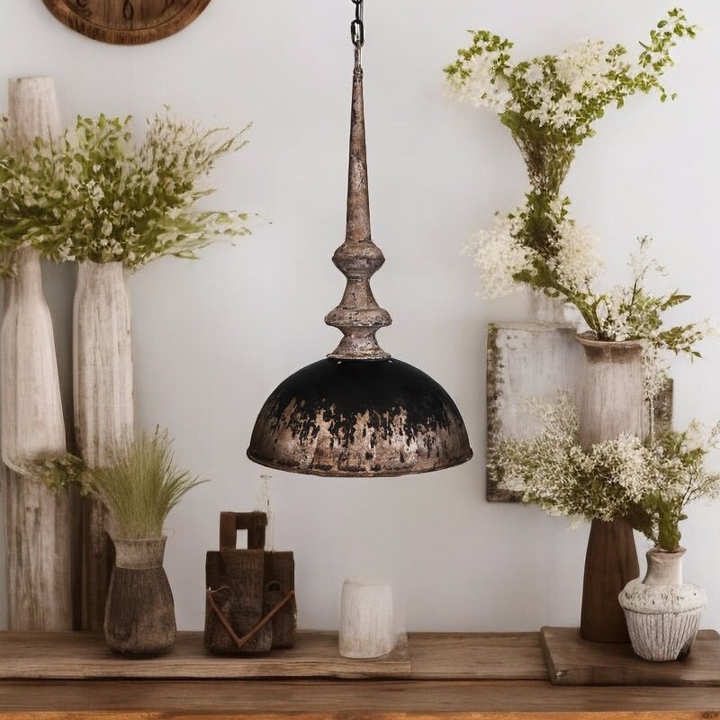 Farmhouse Pendant Light - Etsy