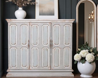 French Country Sideboard, Vintage Storage Cabinet