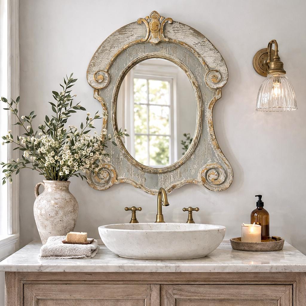 French Mirror - Etsy