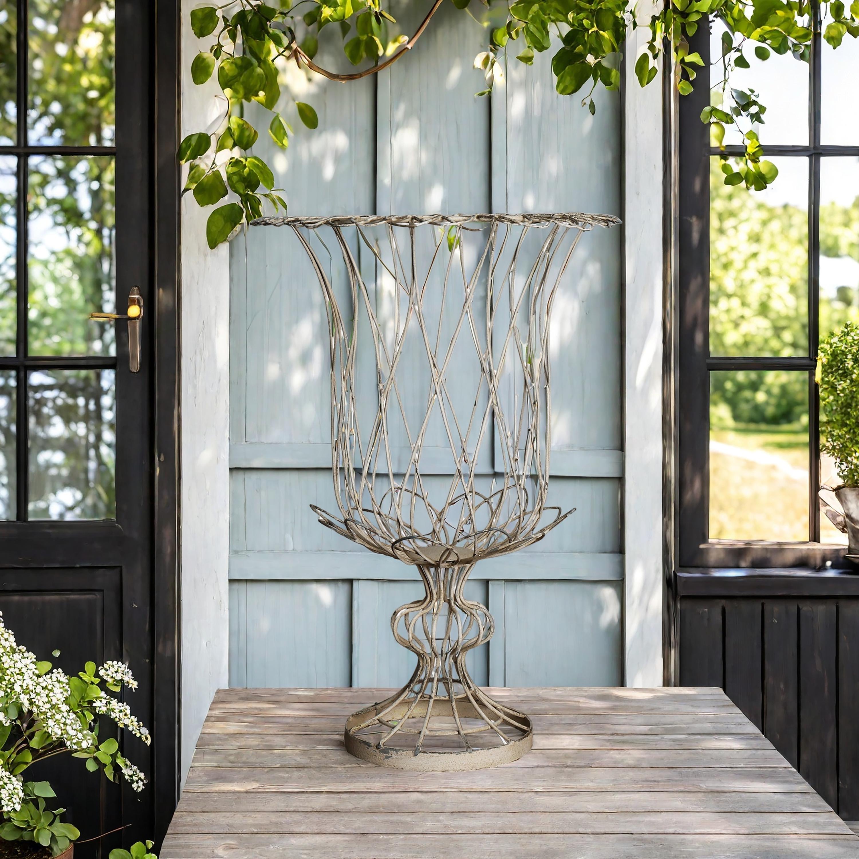 Antique french wire plant stand - Etsy 日本