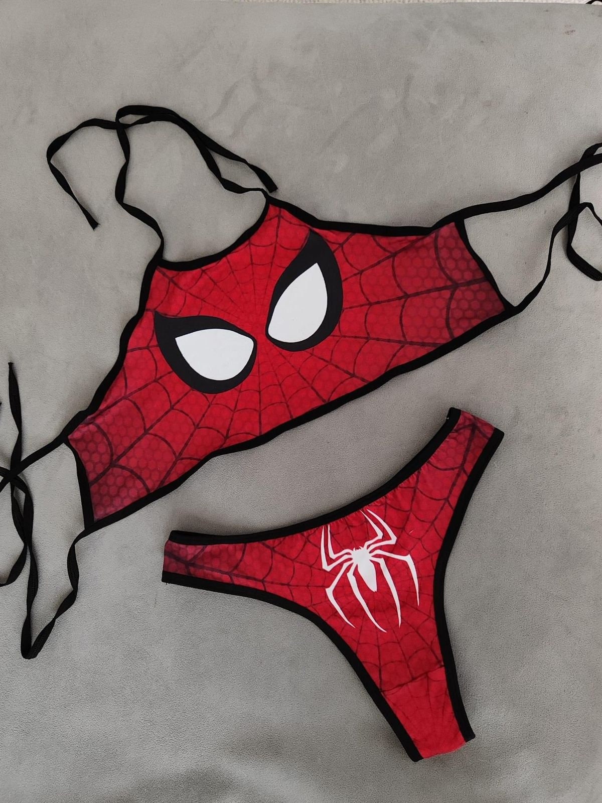 Spiderman Bikini Etsy
