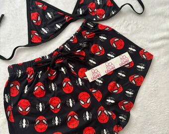 pyjama court spider man pyjama court esthétique