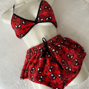 Kitty Spider Soft Short Pajamas