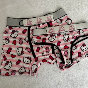 passende Unterwäsche Paar Spider/Kitty/Cinnamoroll, Boxer und Tanga kitty candy