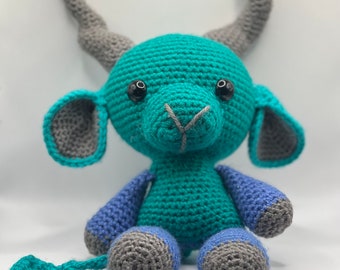 Baphomet crochet plushy