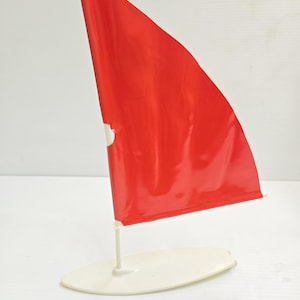 Vintage Hawaiian Barbie Wind Surfer Sail and Board Red & White 1973