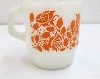 Vintage Anchor Hocking Milk Glass Cups