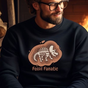 Dino Evolution Jurassic Park Unisex sweatshirt/Dinosaur Crewneck Sweater Pullover/Paleontologist Gift/Cute Animal Lover/Fossil Hunter shirt