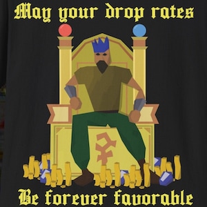 Old School Runescape Drop Rates - Tee
