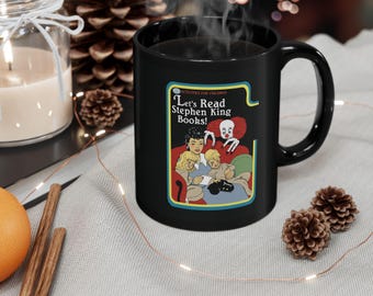 Let's Read Stephen King Books - Coffee Mug