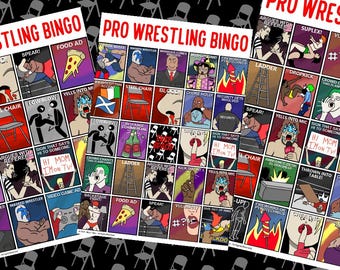 Bingo voor professioneel worstelen