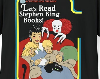 Let's Read Stephen King Books - Tee