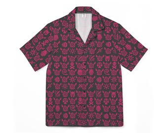 OSRS runescape tribal print - Hawaiiaans shirt