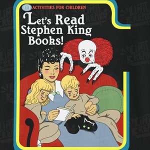 Let&#39;s Read Stephen King Books - Tee