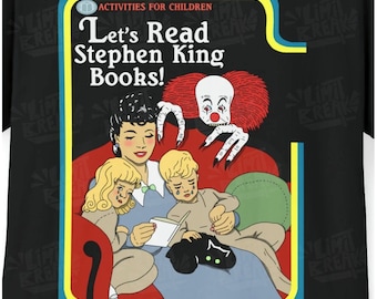 Let's Read Stephen King Books - T-shirt