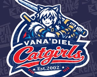 Final Fantasy XI Vanadiel Catgirls - T-shirt