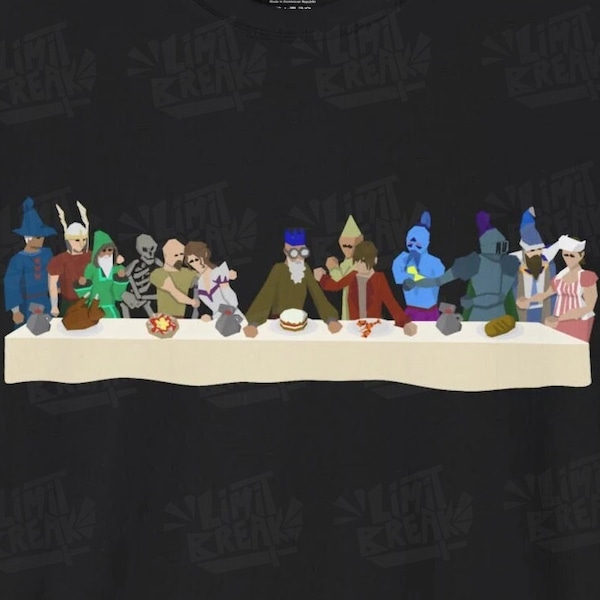 Old School Runescape Last Supper - Tee