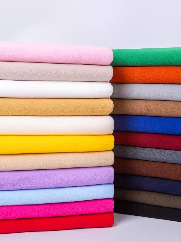 1 Metre Pink Anti Pill Plain Polar Fleece 100% Polyester 63/160cm —  Artificial Floral Supplies