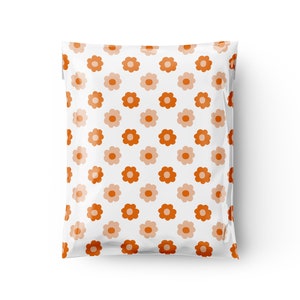 10x13 Poly mailers,polymailer 10X13,Daisy poly mailers,mailing bag,shipping bag, floral poly mailer,polymailer bags