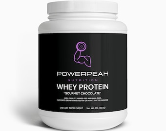 Whey Isolate Protein, Protein Powder, Chocolate Protein, Chocolate Drink Mix, Bodybuilding Protein Powder, Protein for Muscles