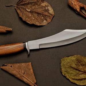 Cuchillo de caza / Cuchillo de camping / Cuchillo forjado a mano / Cuchillo de supervivencia / Cuchillo Bowie / Cuchillo desollador / Cuchillo plegable / Regalo para hombres