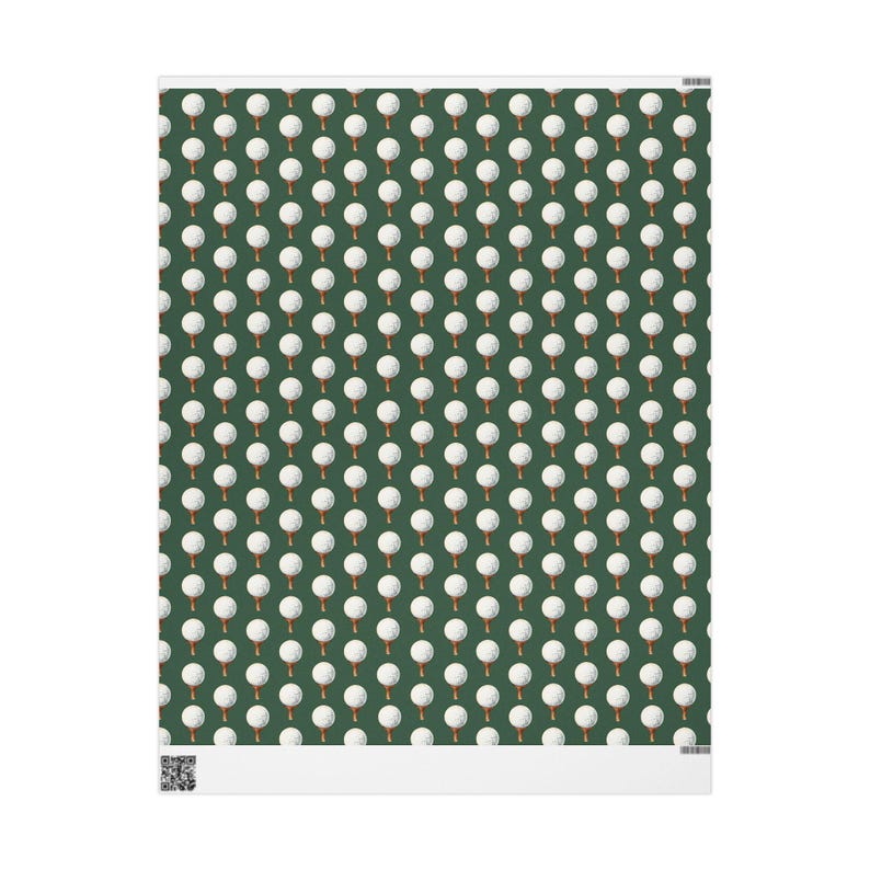 Golfball Geschenkpapierrolle, Golf-Geschenkverpackung, Geschenkverpackung für Ihn, Geschenk des Golfliebhabers, Geburtstags-Geschenkpapier, lustige Geschenkpapierrolle Bild 10