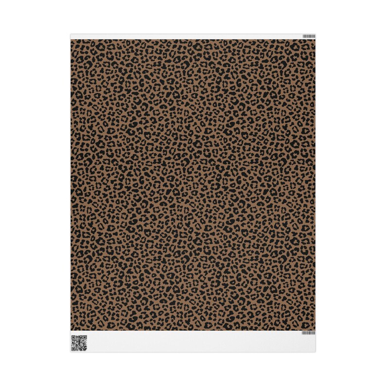 Leopard Animal Print Wrapping Paper Roll, Gift Wrapping For Her, Gift Wrap Paper Rolls, Birthday Wrapping Papers, Gift Wrap For Her image 7